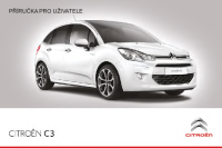 Citroen C3 Prirucka pro uzivatele 2014 CZ 